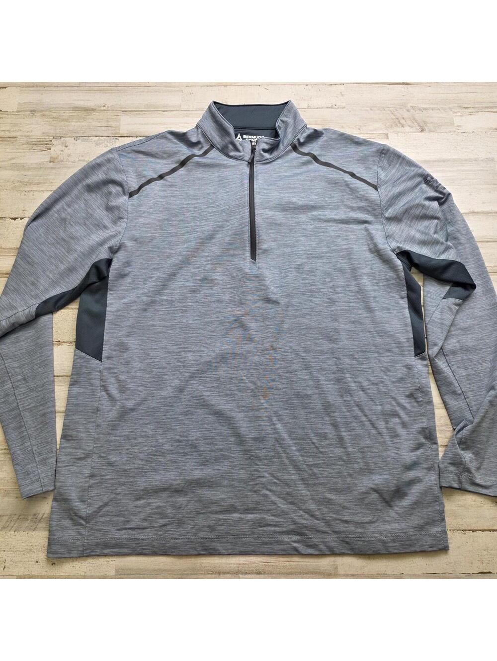 Bermuda Sands Mens L 1/4 Zip Golf Pullover Performance Insperity Invitational